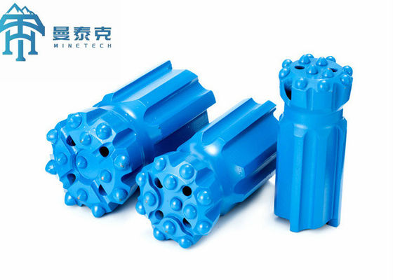 حفاری سنگ سخت T45 بیت دکمه رتاک تنگستن کاربید برای استخراج زیرزمینی