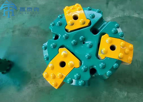 Ql80 شکاف سوم حفاری بیت طرح جلو مسطح با لوله هوا برای حفاری سنگ