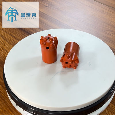 32mm 11درجه مقاومت به پوشیدن دکمه حفاری برای حفاری سنگ با عملکرد بالا