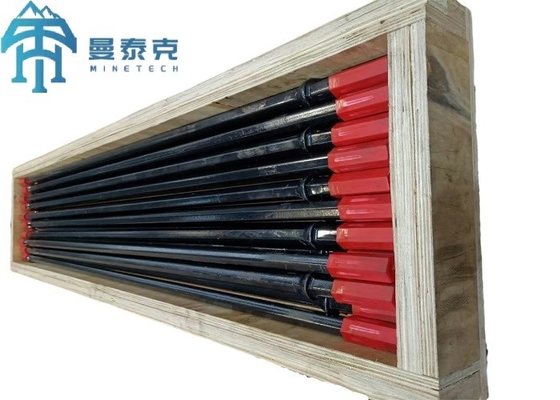 سختی HRC 50 - 60 طول 1308mm چوب حفاری شش گوشه ای برای حفاری معادن طلا