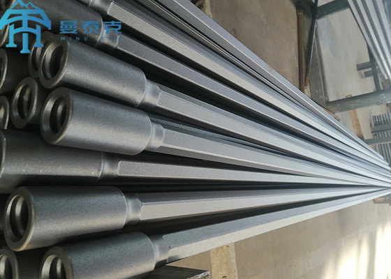 Carburization M/F متصل R32 Thread Drill Rod برای رانش و تونل زدن