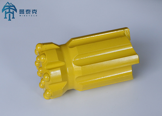 T45 89mm Retrac Tungsten Carbide Thread Button Bit برای سنگ سخت