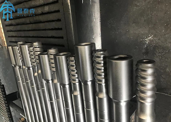 ابزار سنگ چکش بالا R32 Hex Extension Thread Drill Rod برای معدن و استخراج سنگ