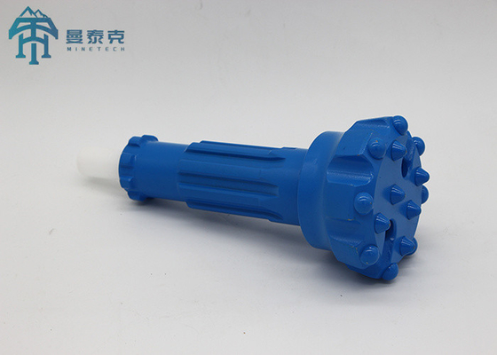 SPM65 Tungsten Carbide DTH Borr Bit 66mm قطر ابزار حفاری سنگ