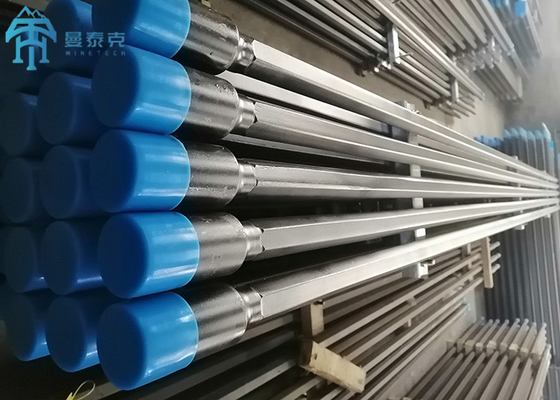 R25/R32/T38/T45/T51 Extension Thread Drill Rod MF Rock Drilling Tools Antirust