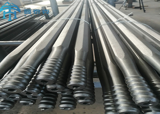 R25/R32/T38/T45/T51 Extension Thread Drill Rod MF Rock Drilling Tools Antirust