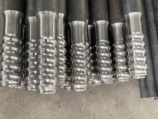ابزار سنگ چکش بالا R32 Hex Extension Thread Drill Rod برای معدن و استخراج سنگ