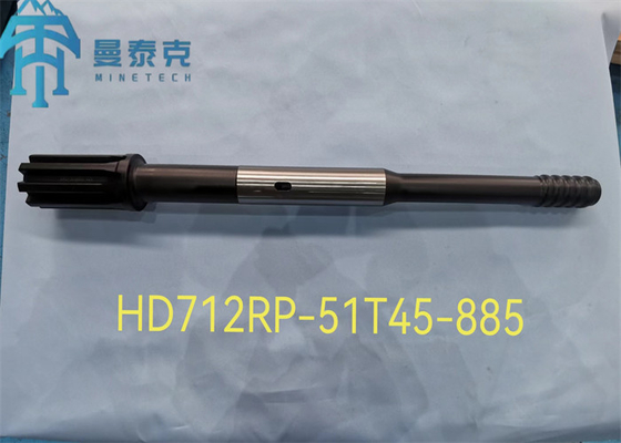 Thread T38 Shank Adapter for Tunneling Top Hammer Drill Tools with 380mm Length for Drifting and Tunneling Applications (دستورهای حفاری چکش بالا با طول 380 میلی متر برای برنامه های شناور و تونل سازی)