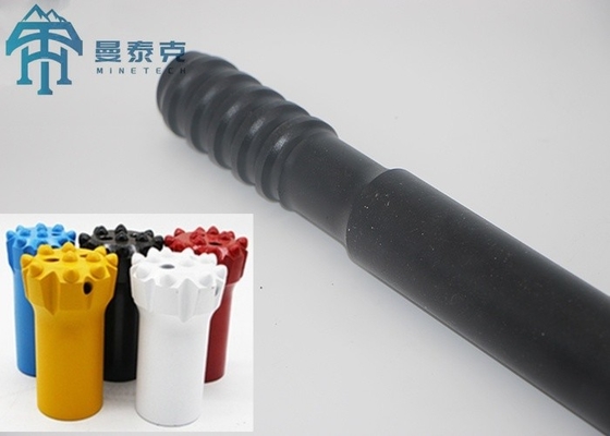 T38 سرعت میله MF 3660mm Thread سوراخ میله برای حفاری سنگ سخت