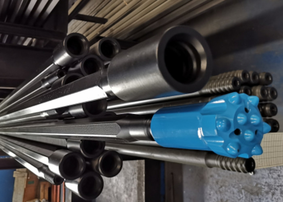 چوب حفاری رشته ای T51 پایدار و دوامدار برای عملیات حفاری سنگ سنگین