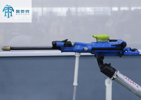 YT28 ماشین حفاری دستگیر هواپیمایی دستگیر با H22 * 108mm برای حفاری مرطوب در ساخت راه آهن