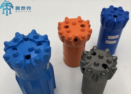 T45 89mm Rock Drill Thread Button Bit برای ساخت تونل های معدن