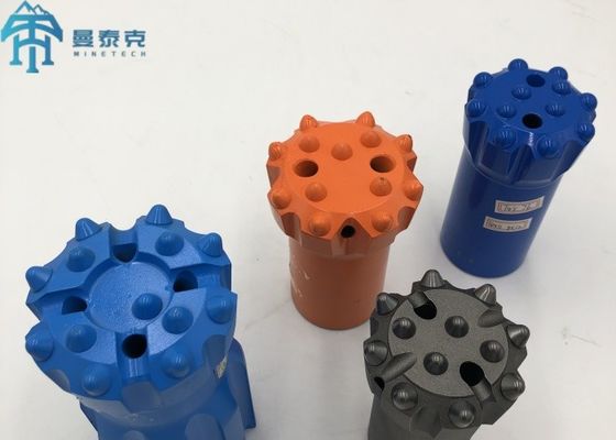 R38 76mm Thread Button Drill Bit Flat Face Drill Bit برای حفاری سنگ ها