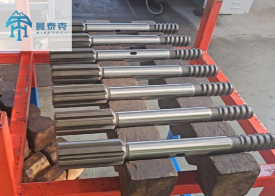 ابزار معدن T51 آداپتور آداپتور ساقه رزوه حفاری سنگ از فولاد آلیاژی