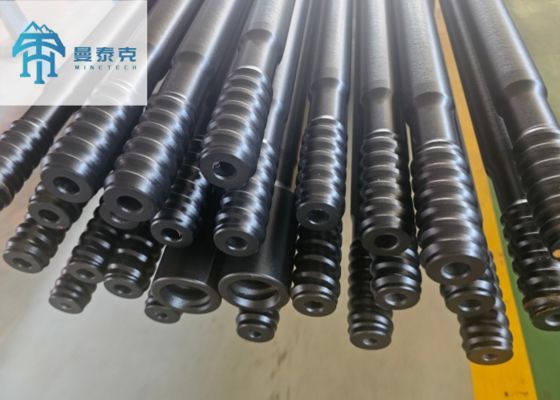 میلگرد حفاری سنگی رزوه ای T38-H35-R32 به طول 2700 میلی متر برای حفاری تونل