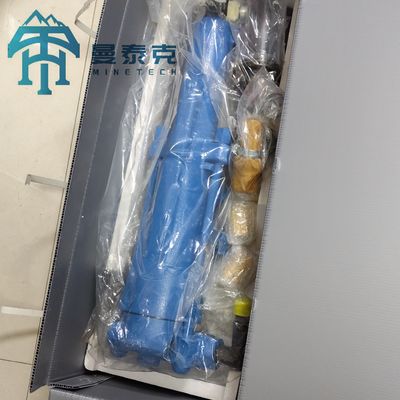 Y26 Model Hand-Held Pneumatic Rock Drill with 60mm Piston Stroke and 28kg Weight for Efficient Drilling