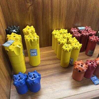 Tapered Threaded Button Drill Bits Rock Drilling Tools For Mining And Quarrying