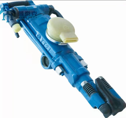YT29 یک سوراخ کوچک حفاری 60mm پیستون ضربه 27kg ماشین حفاری سنگ
