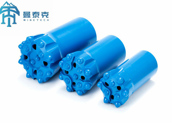 جعل بدن طبیعی 41mm R32 Thread Button Bit استخراج معدن ابزار حفاری