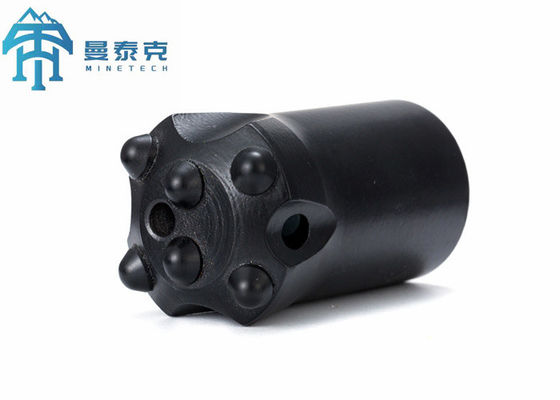 قطعات ماشین آلات معدن دکمه تراز 7 دکمه 11 درجه 38mm برای حفاری سنگ