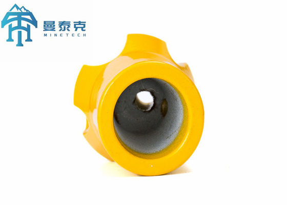 بیت دکمه مخروطی گالوانیزه داخلی 45 میلی متری برای حفاری سنگ سخت