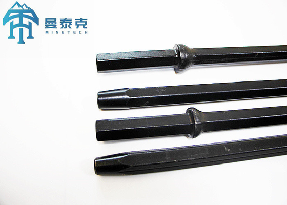 دریل سنگ چکش بالا H22 7 درجه استند دریل استند برای معدن تونل سازی شنک هکس 22 * 108mm