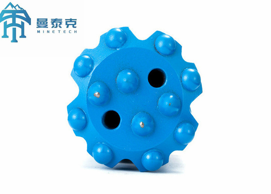 T45 89mm Tungsten Carbide Rock Drilling Bit برای حفاری سنگ های سخت