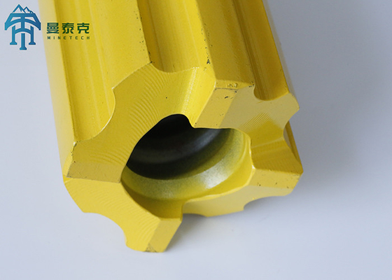 T45 89mm Retrac Tungsten Carbide Thread Button Bit برای سنگ سخت