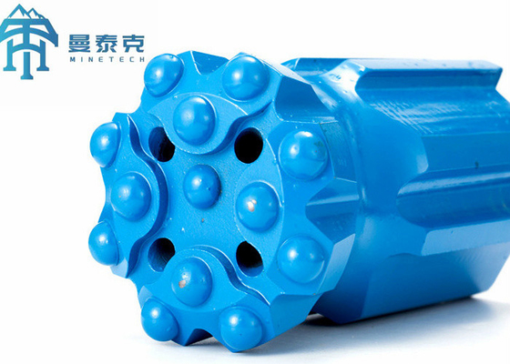 T45 76mm Retract Button Bit معدن یا سنگ معدن سنگ حفاری