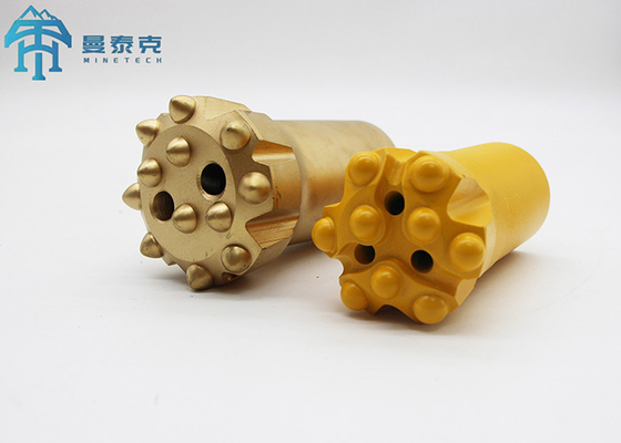 89mm R32 Retrac حفاری بیت بالا چکش رشته دکمه بیت برای معدن
