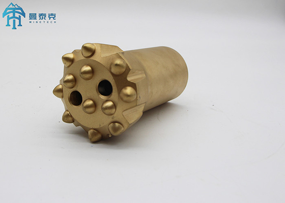 89mm R32 Retrac حفاری بیت بالا چکش رشته دکمه بیت برای معدن