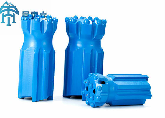 تکه دکمه T51 آبی 89 میلی متری، ابزار حفاری سنگ مرکزی Dth