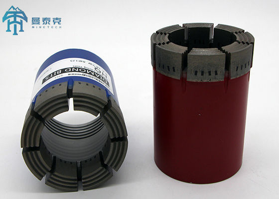 مته مغزه الماسه PQ3 NQ3 BQ3 برای حفاری زمین‌شناسی با راندمان بالا