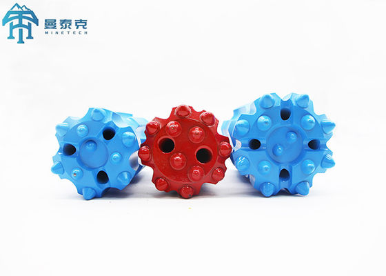 مته دکمه ای جمع شونده تنگستن کاربید با راندمان بالا و کارایی بالا R32 51mm برای حفاری سنگ سخت با قیمت کارخانه