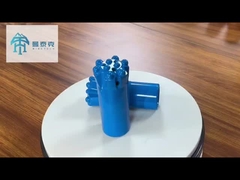 R38 76mm Thread Button Drill Bit Flat Face Drill Bit برای حفاری سنگ ها