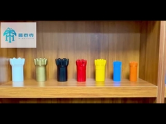 قطره دکمه ی رشته ای MTH برای ابزار سوراخ کردن چکش بالا