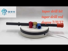 22*108mm 11 درجه هکساگونال دریل استند چکش ابزار حفاری سنگ